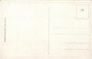 Besuch des Kaiser Franz Josef bei den verwundeten Soldaten; Postkartenverlag Brüder Kohn Wien I. / F...