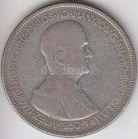 1930. 5P Ag "Horthy-jobbra" T:3 Adamo P8