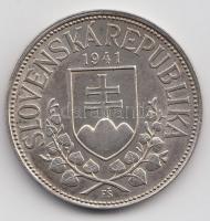 Szlovákia 1941. 20K Ag "Cirill és Metód" T:2
Slovakia 1941. 20 Korun Ag "St. Kyrill a...
