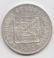 Csehszlovákia 1932. 10K Ag T:3 Czechoslovakia 1932. 10 Korun Ag C:F