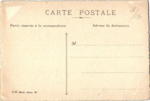 Napoleon, etching style art postcard 'G. H. Paris Série 61.'