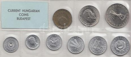 1973. 2f-10Ft 9db klf érmés forgalmi sor fóliatokban T:1
Adamo FO6