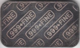 Amerikai Egyesült Államok DN. 1oz / 0.999 befektetési ezüst tömb T:PP
USA ND One troy ounce pure .99...