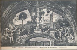 Vatican City, Apostolic Palace, Borgia Apartments - postcard booklet with 20 cards