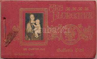 Galleria Pitti, Ars Florentia - postcard booklet with 20 cards