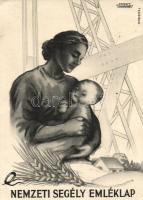 Nemzeti Segély; Klösz / Hungarian charity, propaganda s: Tedesco Anna So.Stpl (EB)