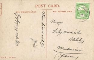 'Out for the Evening' B.K.W.I. Nr. 860/6. artist signed