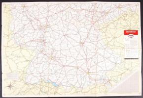 5 db háború előtti + 8 db modern Esso és Michelin térkép