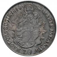 1848KB 10Kr Ag "V. Ferdinánd" (3.87g) T:2- juszt.
Unger III.: 1429., Huszár: 2093., Adamo ...