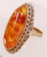 Borostyánköves gyűrű / ring with ivy