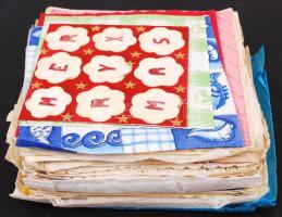 cca 1960 kb 80-100 db-os szalvétagyűjtemény / napkins