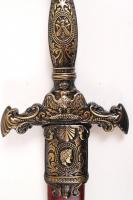 Denix márkájú három darab tőr, másolatok: Arthur király varázslatos tőre, II Rákóczi Ferenc tőre, Mu...