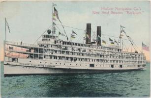 Hudson Navigation Co.'s New Steel Steamer 'Berkshire', 'Berkshire', a Hudson Navigation Co. új gőzhajója