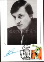 Anatoly Karpov sakkmester aláírt képeslap / Chess master autograph signed postcard