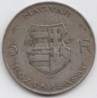 1947. 5Ft Ag "Kossuth" (2x) T:3
Adamo F8.1