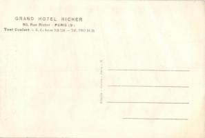 Paris, Grand Hotel Richer