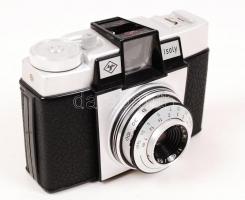 Agfa Isoly fényképező gép, eredeti tokjában