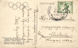 1936 Berlin, Olympische Spiele, Tajima (Japan) Dreisprung-Sieger / Olympic Games So. Stpl (EK)