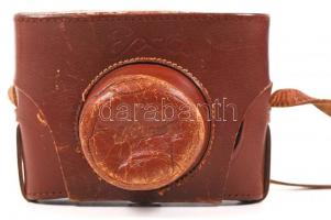 Exa retro  német fényképező gép, eredeti tokjában