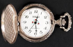 Dalia modern zsebóra, gazdagon díszített, működik, fém tokos