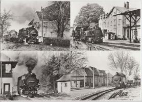 Model Eisenbahn Grossanlage Zürich, Schmaspurbahn Freital - Hainsberg - Kurort Kipsdorf / 2 postcard...