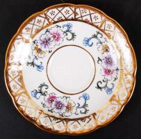 Thun mokkás készlet, japán életképpel, kézzel festett, jelzett, hibátlan