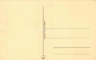 Késmárk, fatemplom belső; Emil Schmidt kiadása / wooden church interior