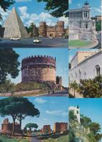 40 db modern, használatlan, olasz városképes lap / 40 modern, unused Italian postcards