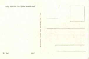 1947 Ótátrafüred, Stary Smokovec, Vysoké Tatry; bear, 150th anniversary