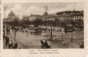 Lviv, Lwów; Ulica Karola Ludwika / Karl Ludwig Strasse