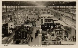 1924 Wembley, British Empire Exhibition, Palace of Engineering interior