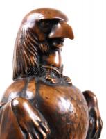 Csíkszentmihályi Róbert (1940-): Parlaghy Sass. Bronz, jelzett, sorszámozott 1/4, m:38 cm