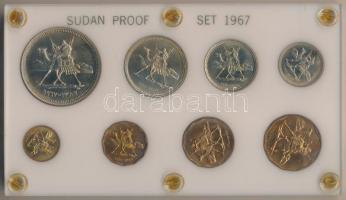 Szudán 1967. 1m - 20G 8klf db, szett plasztik tokban T:1
Sudan 1967. 1 millim - 20 Ghirsh 8 differen...