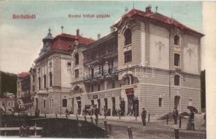 Bártfafürdő, Erzsébet királyné gyógyház, Werther J. boltja, Pelcz Lipót kiadása / sanatorium, shop