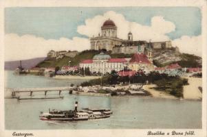 Esztergom, Bazilika, Mária Valéria híd, gőzhajó