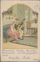 Children, music, floral s: Pauli Ebner