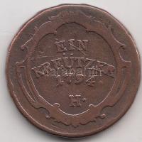 Ausztria / Elő-Ausztria 1794H 1Kr "II. Ferenc" T:2-,3
Austria / Further Austria 1794H 1 Kr...