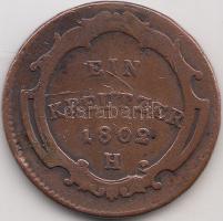 Ausztria / Elő-Ausztria 1802H 1Kr "II. Ferenc" T:3
Austria / Further Austria 1802H 1 Kreuz...