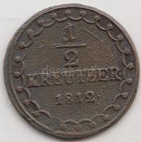 Ausztria 1812A 1/2Kr T:2-
Austria 1812A 1/2 Kreuzer Cu C:VF
