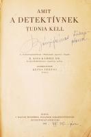 Kepes Ferenc: Amit a detektívnek tudnia kell. Bp., 1945, A Magyar Rendőrség Budapesti Főkapitányságá...