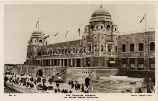1924 Wembley, British Empire Exhibition, the Stadium Terrace