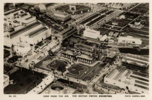 1924 Wembley, British Empire Exhibition, view from the air