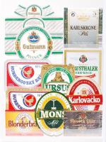 201 db magyar és külföldi sörcímke albumba rendezve /
201 beer labels
