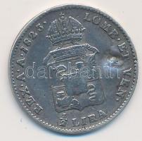 Olasz Államok / Lombardia-Velence 1823M 1/2L Ag T:3 Italian States / Lombardy-Venetia 1823M 1/2 Lira Ag C:F