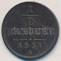 Ausztria 1851A 1/2Kr T:3 Austria 1851A 1/2 Kreuzer C:F