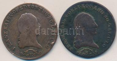 Ausztria/magyar verdejel 1812B 3Kr + 1812S 3Kr T:2-,3