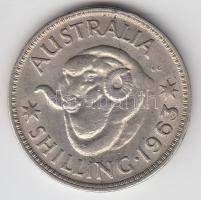 Ausztrália 1963. 1Sh Ag T:2- Australia 1963. 1 Shilling Ag C:VF