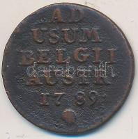 Osztrák Németalföld 1789. Liard Cu "II. József" T:3
Austrian Netherlands 1789. Liard Cu &q...