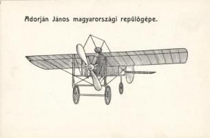 Adorján János magyarországi repülőgépe / aeroplane of János Adorján