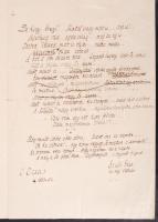 1900 Ócsa, Szabó Géza lelkész által írt levél Farkas József teológiai tanárhoz királyi kitüntetése a...